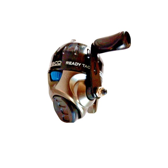 ZEBCO Ready Tackle Closed Face Spin Casting Reel Black and Silver - Picture 3 of 7